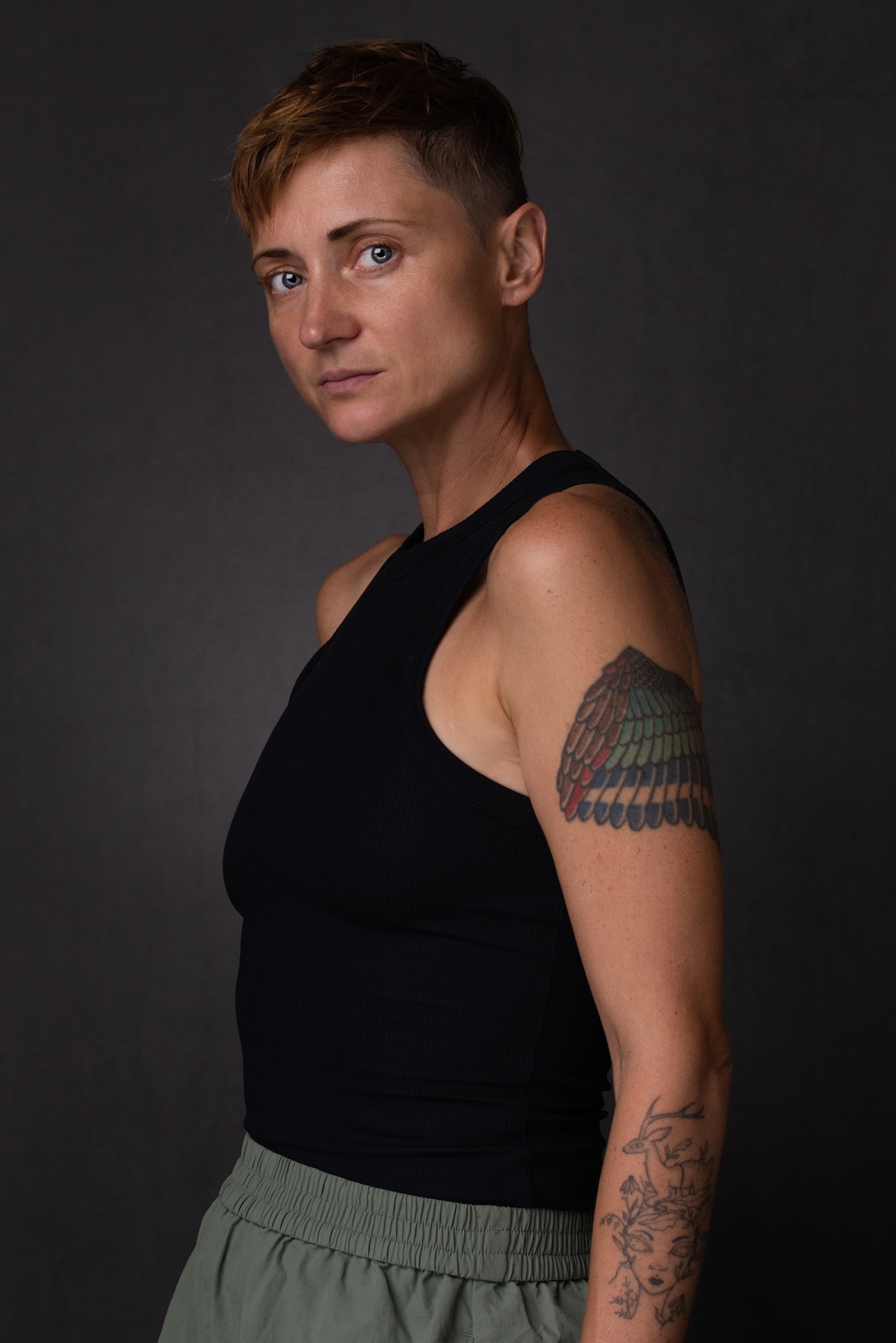 Studio portrait