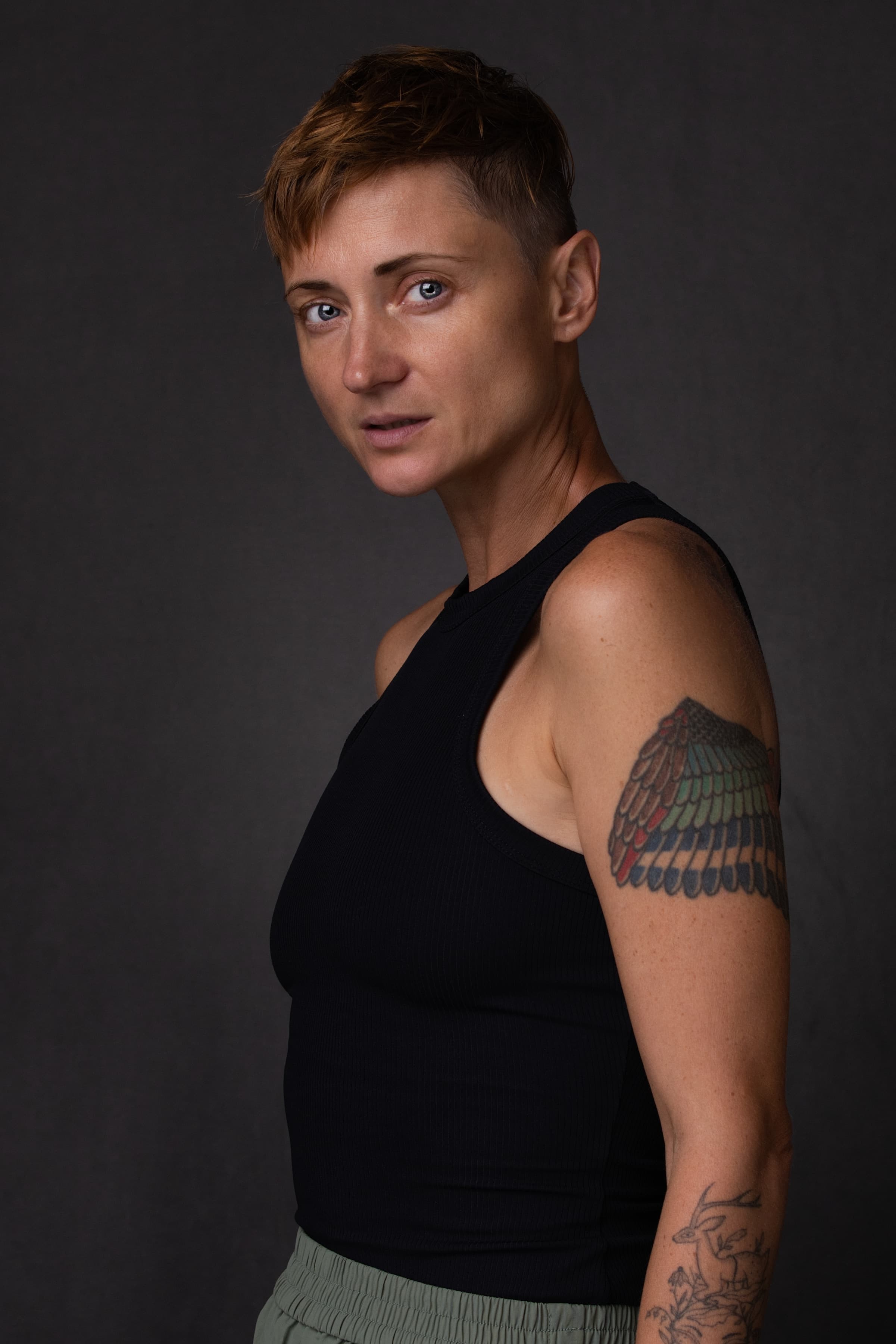 Studio portrait