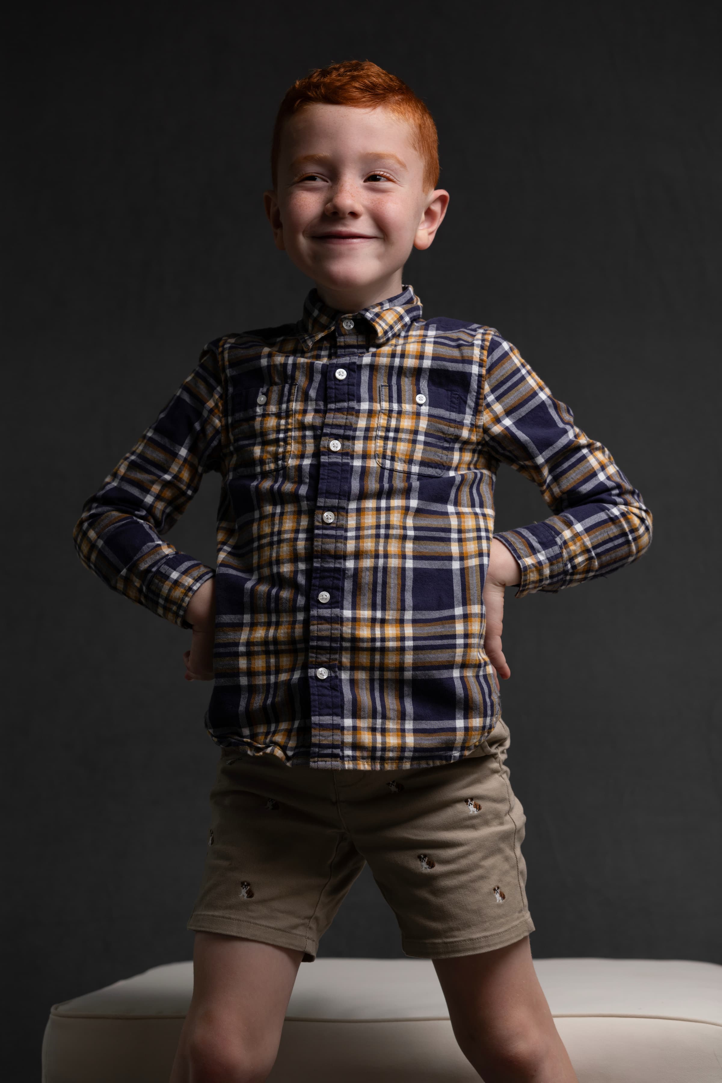 Studio portrait