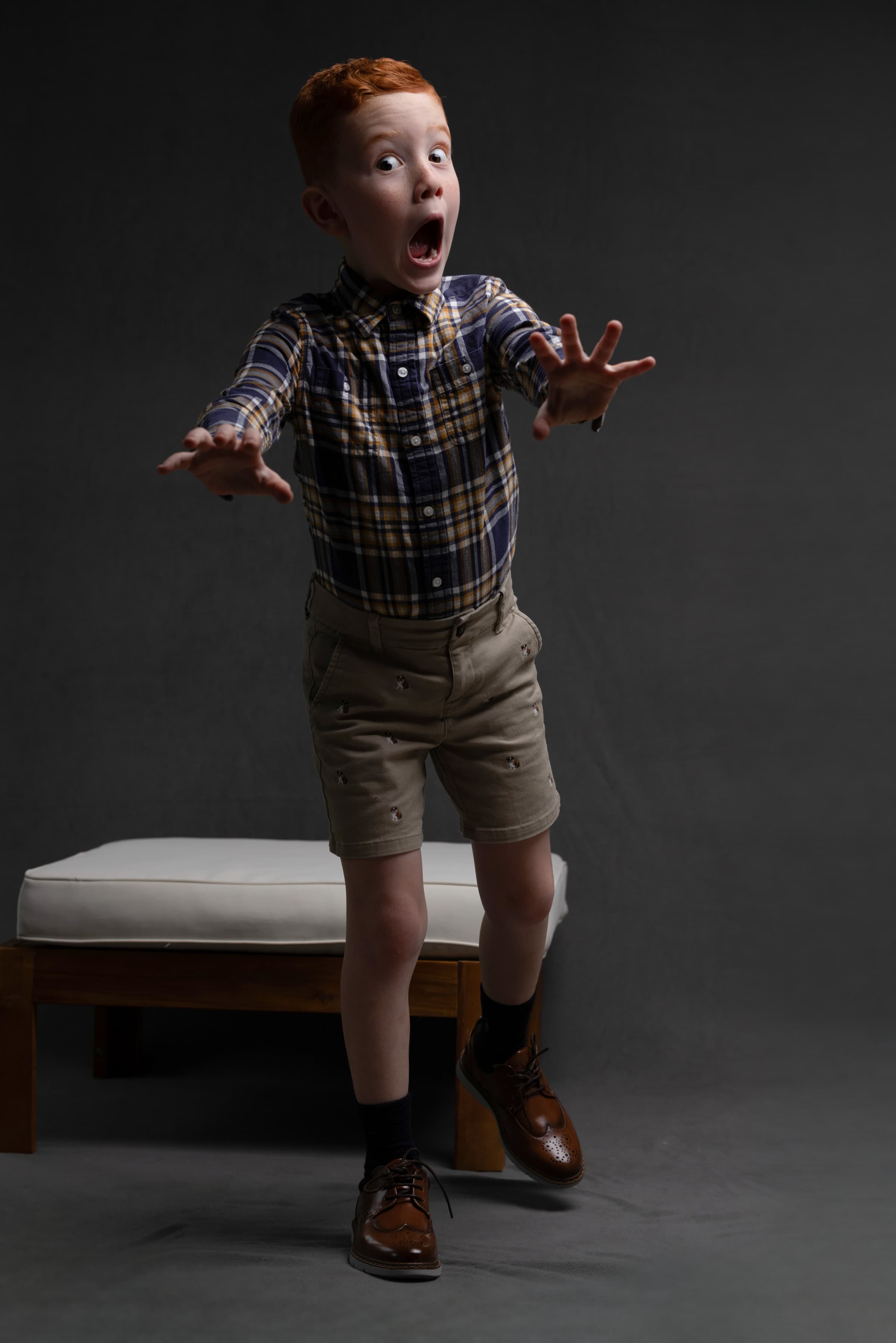 Studio portrait