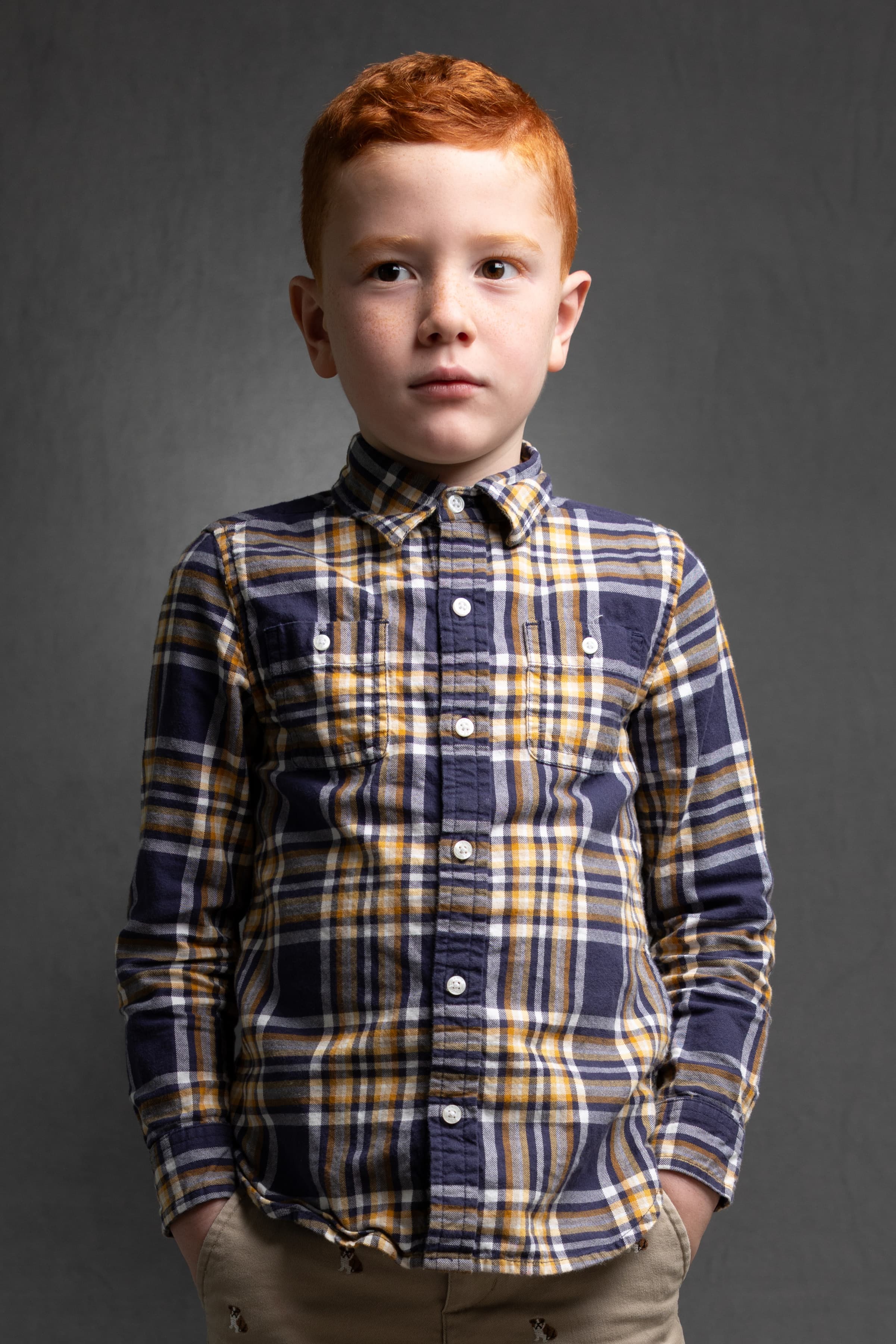 Studio portrait