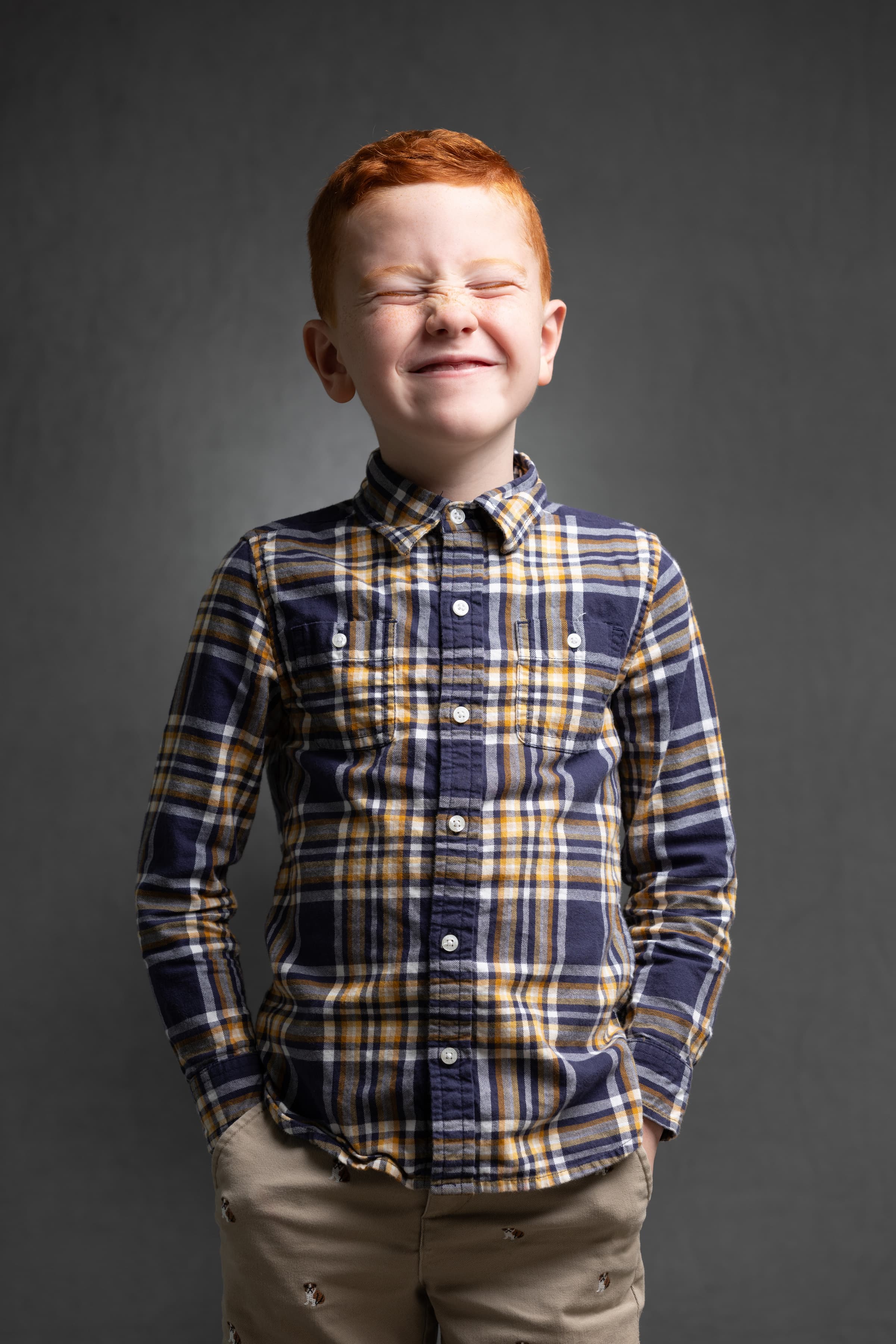 Studio portrait