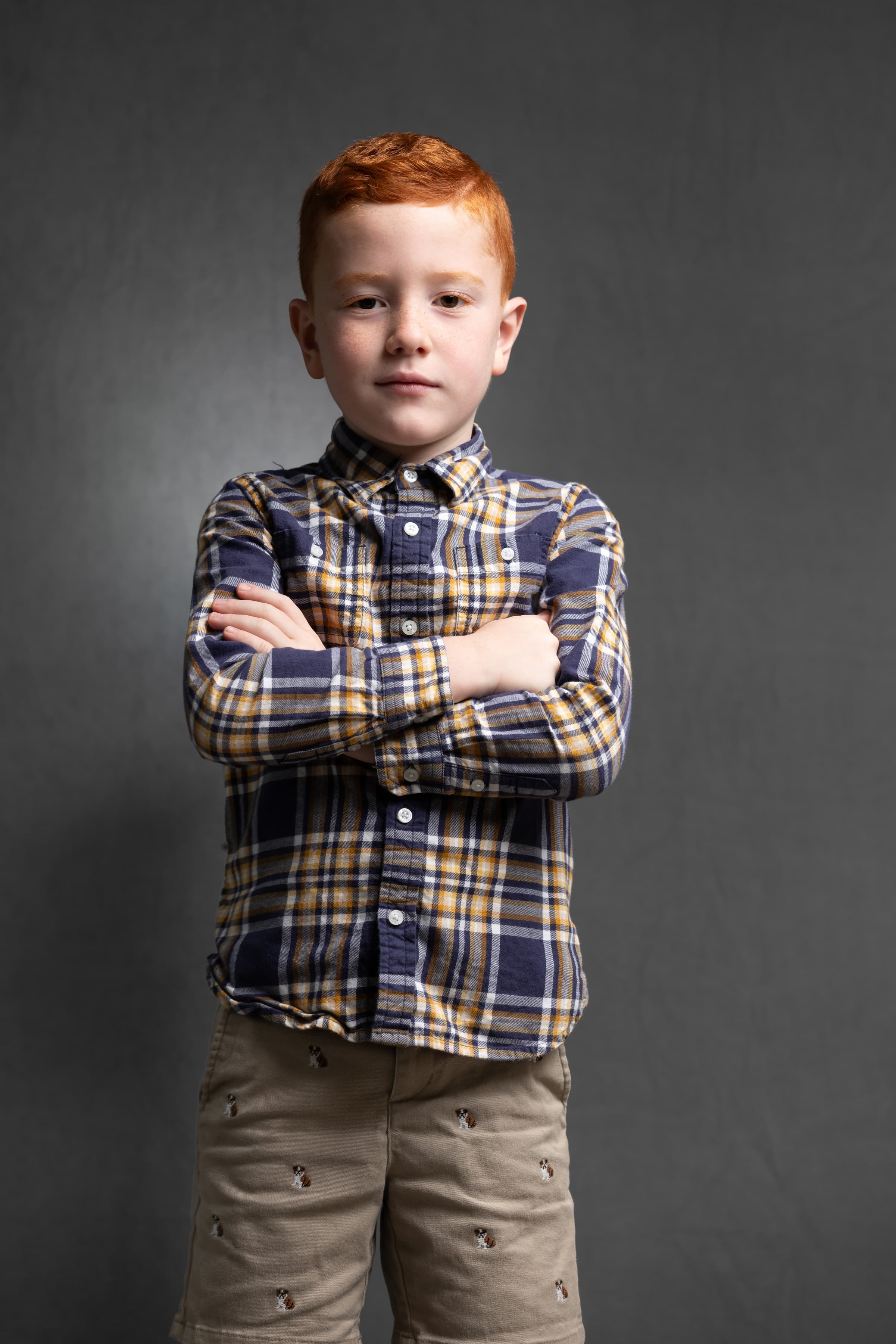 Studio portrait