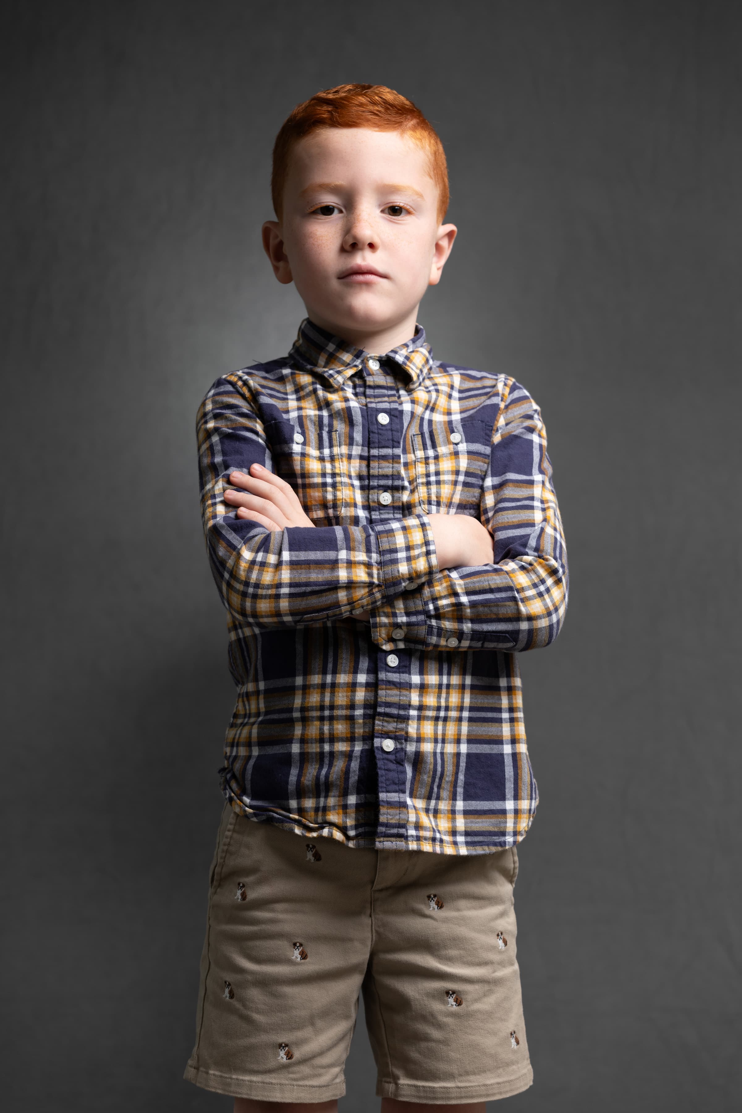 Studio portrait