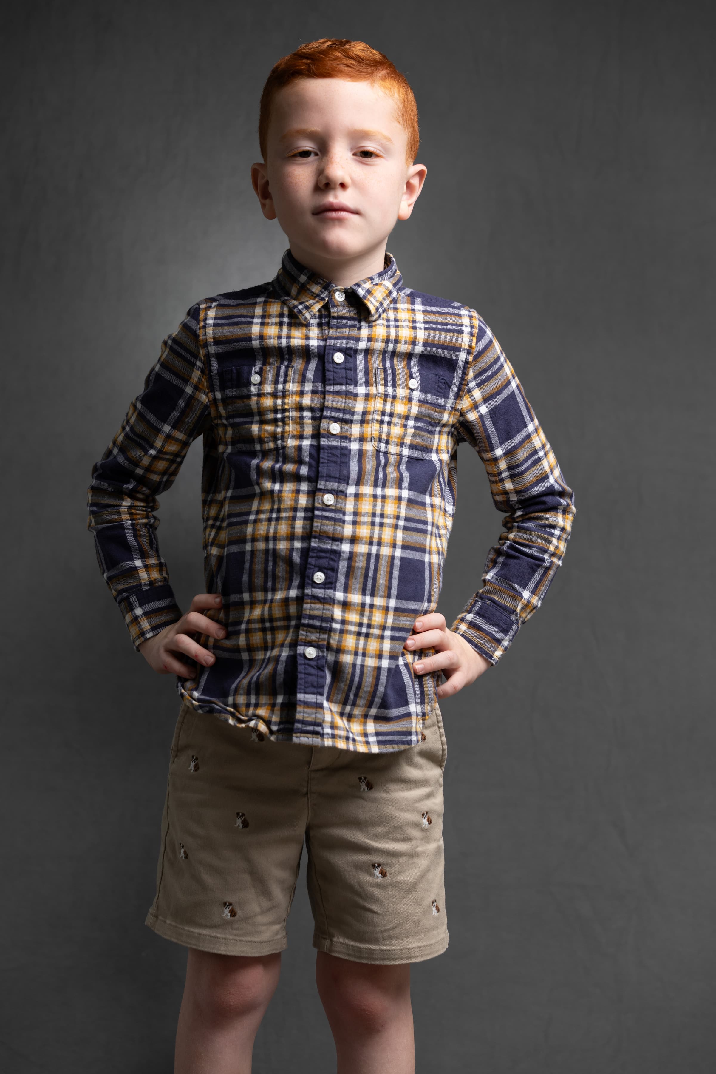 Studio portrait
