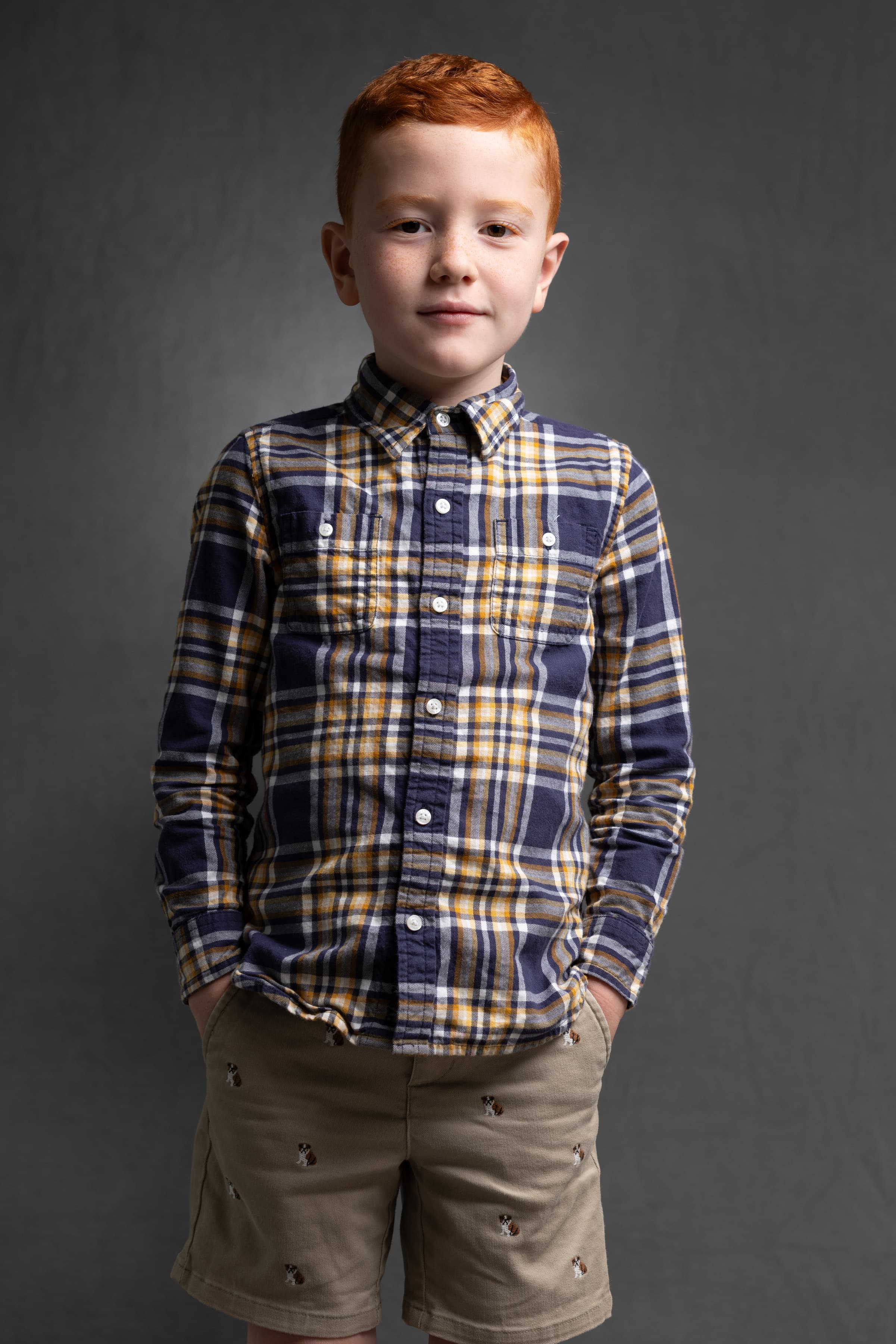 Studio portrait