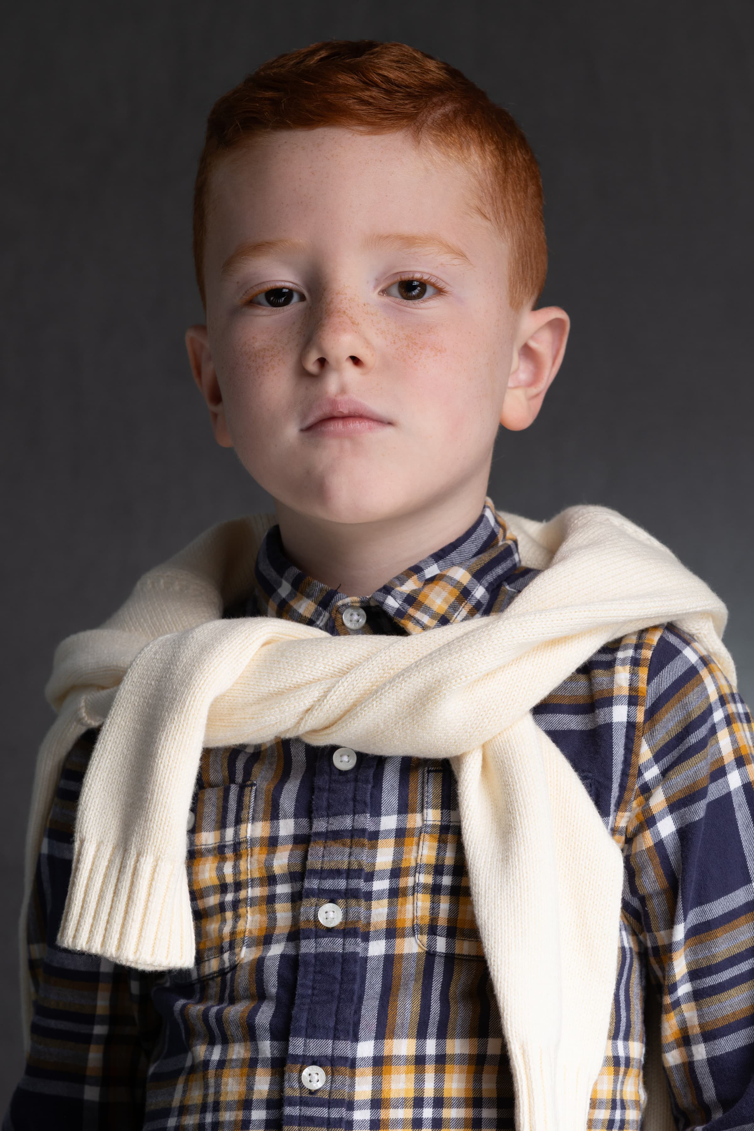 Studio headshot