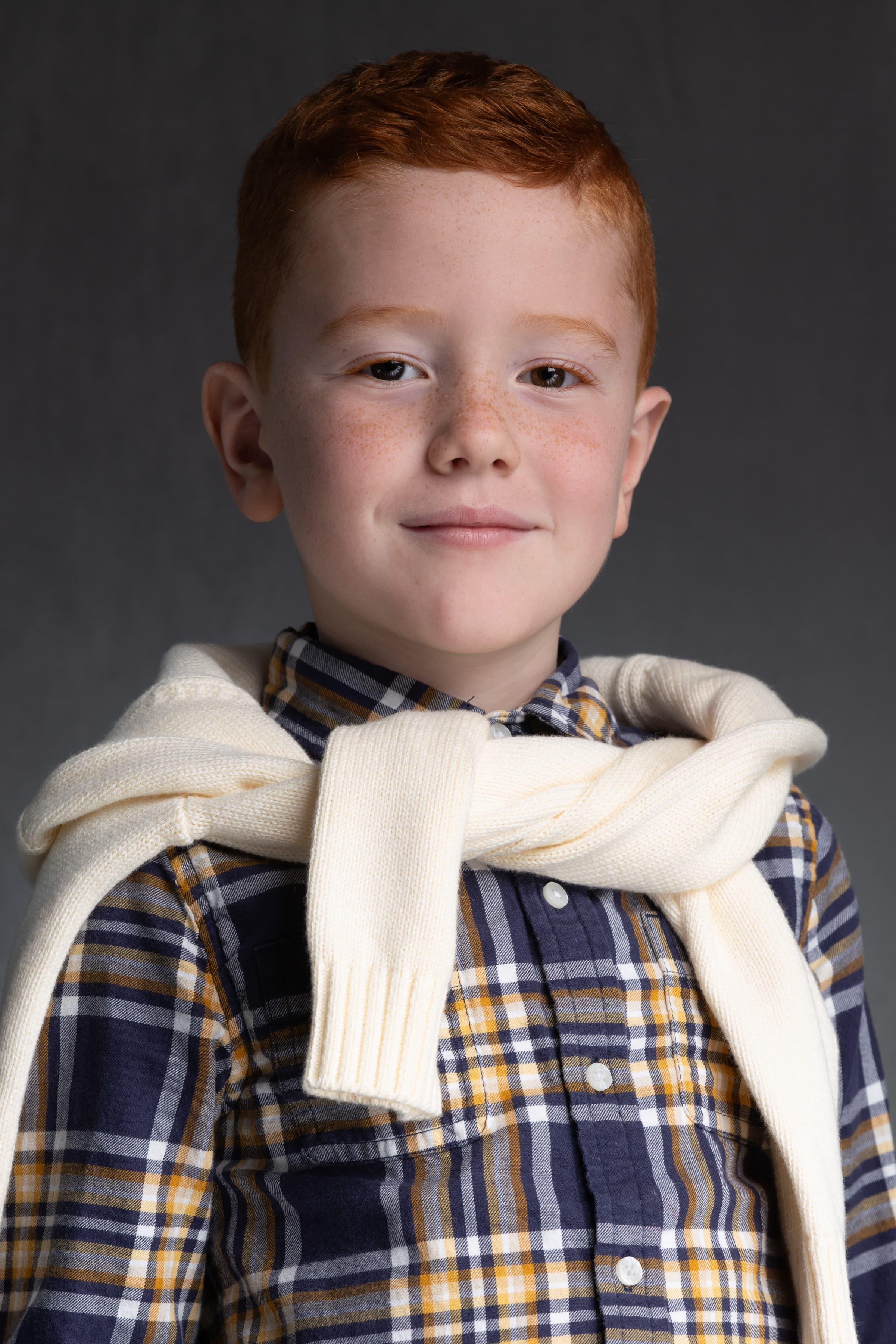 Studio headshot