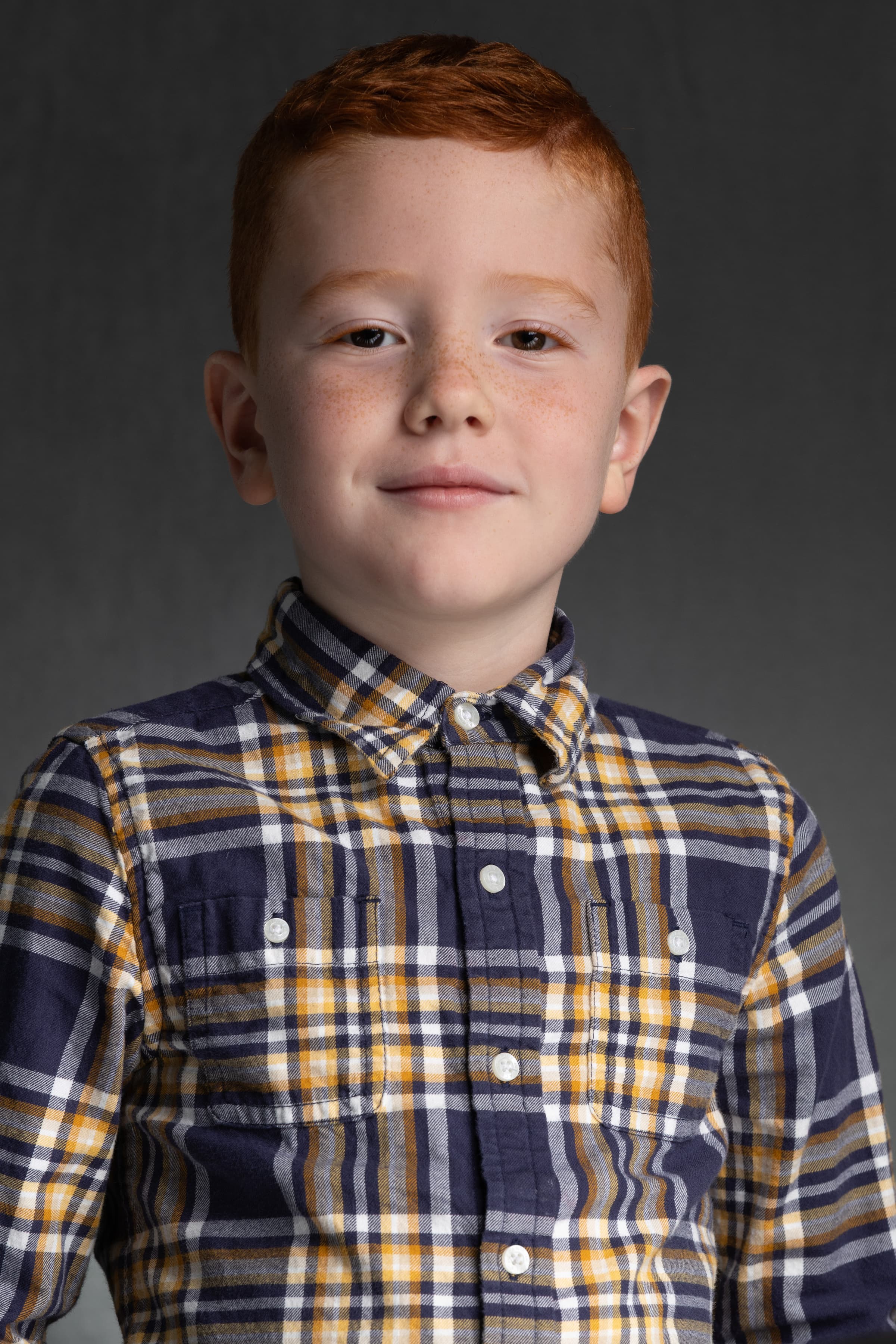 Studio headshot