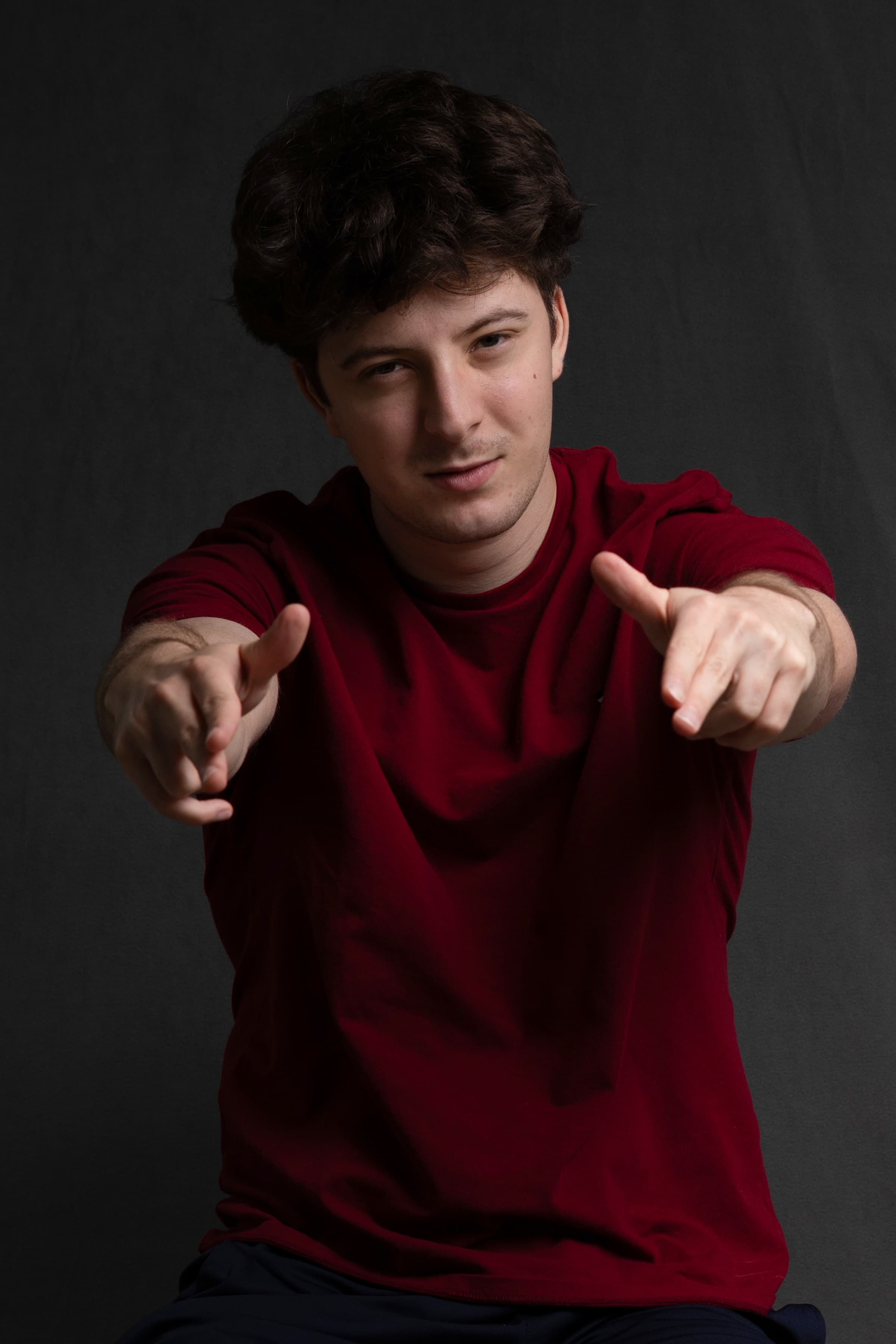 Studio headshot