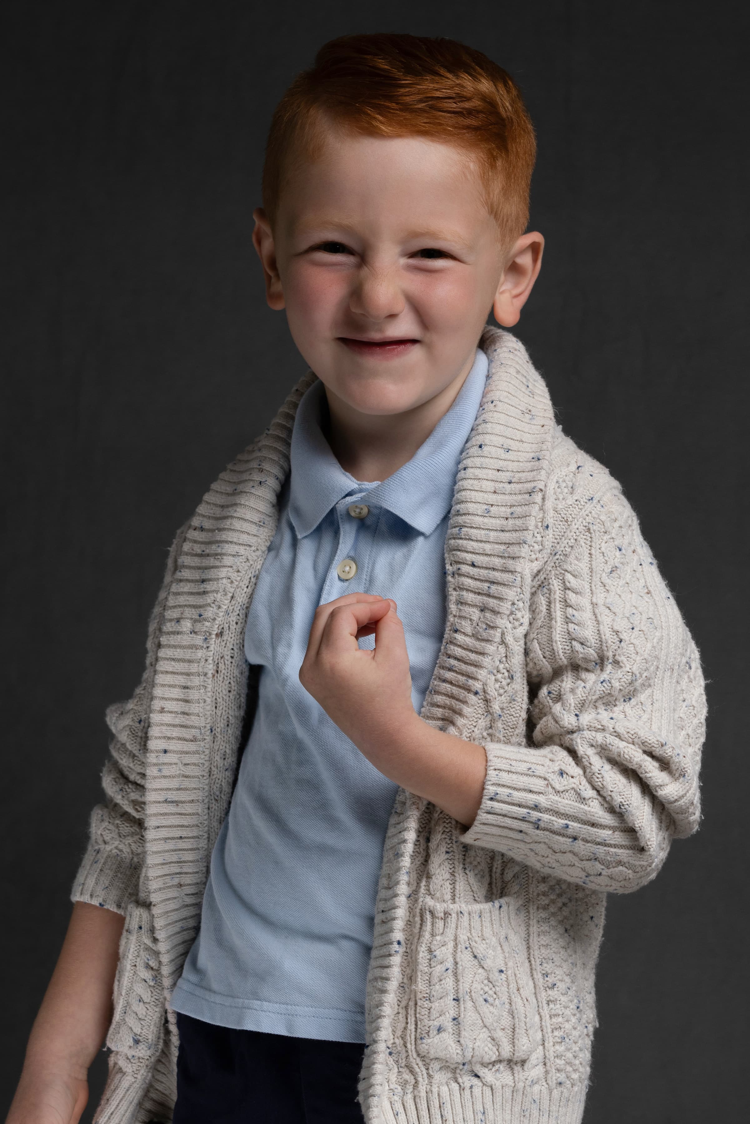 Studio portrait