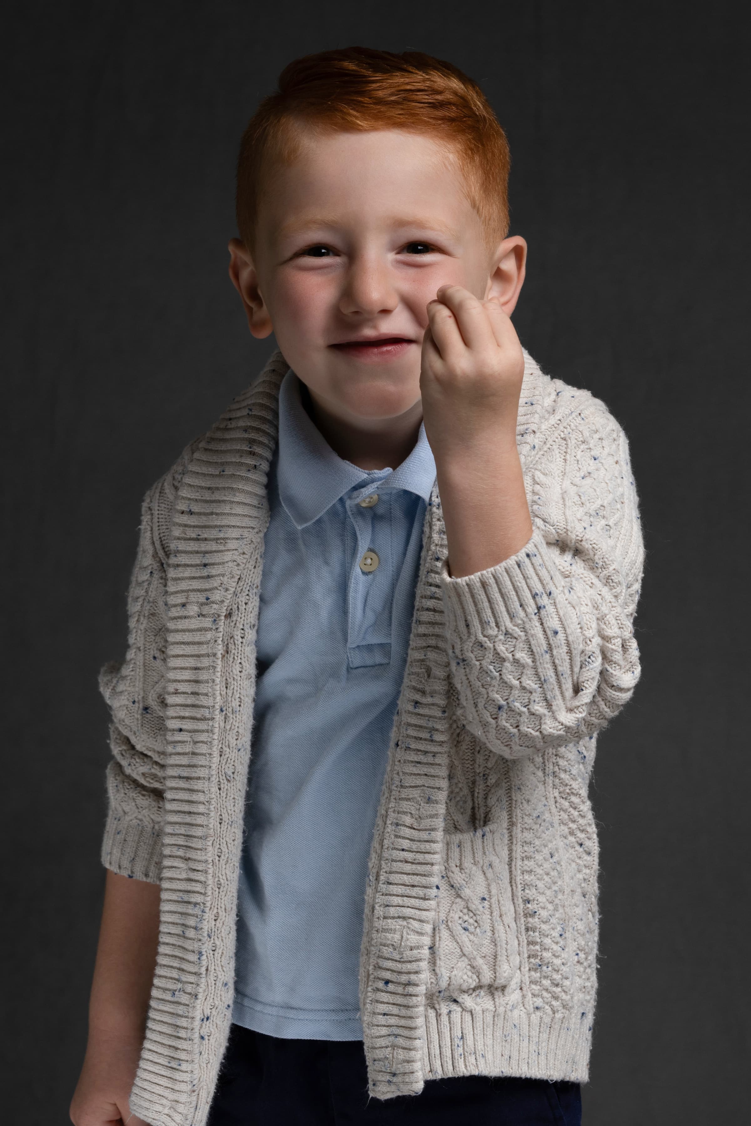 Studio portrait