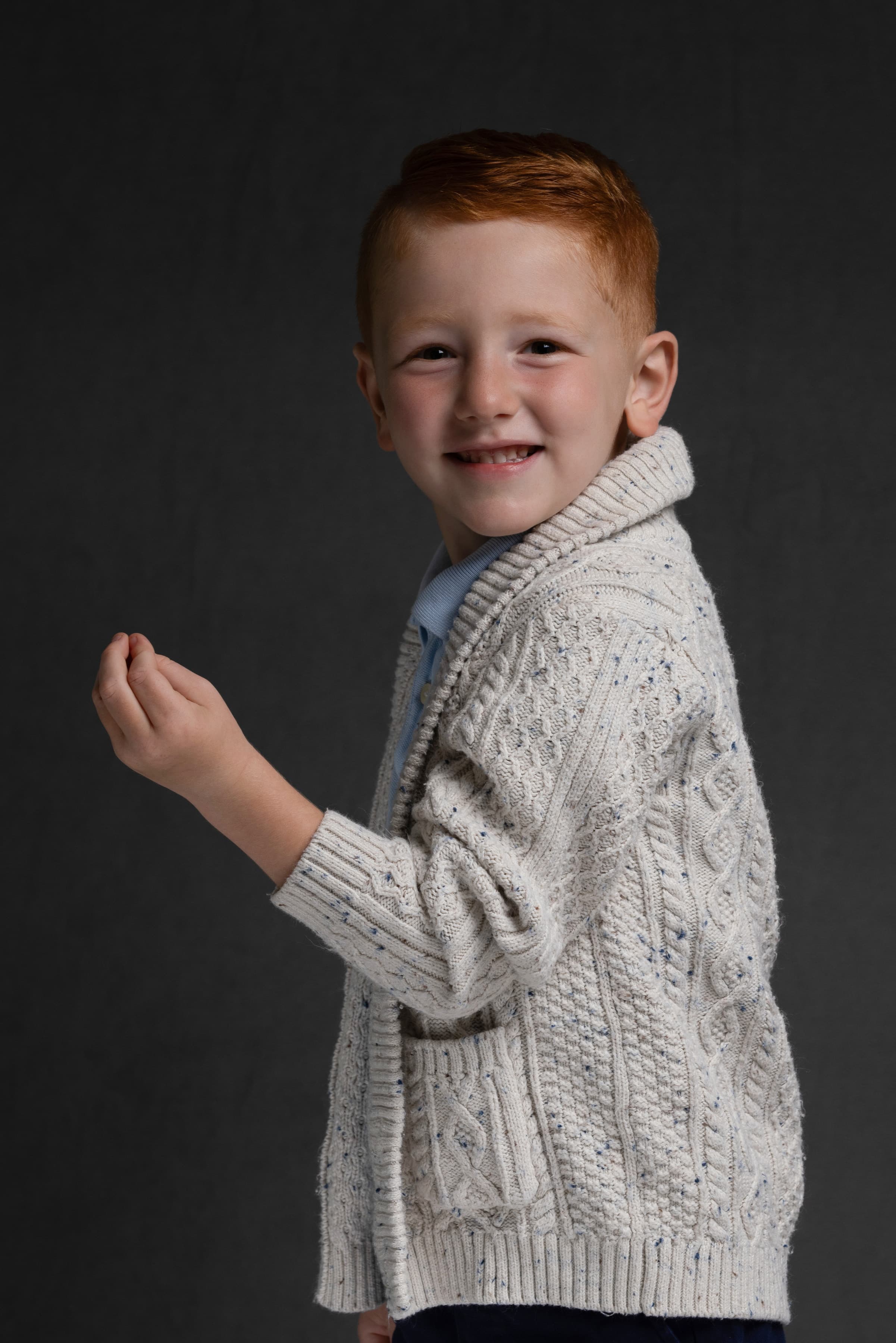 Studio portrait