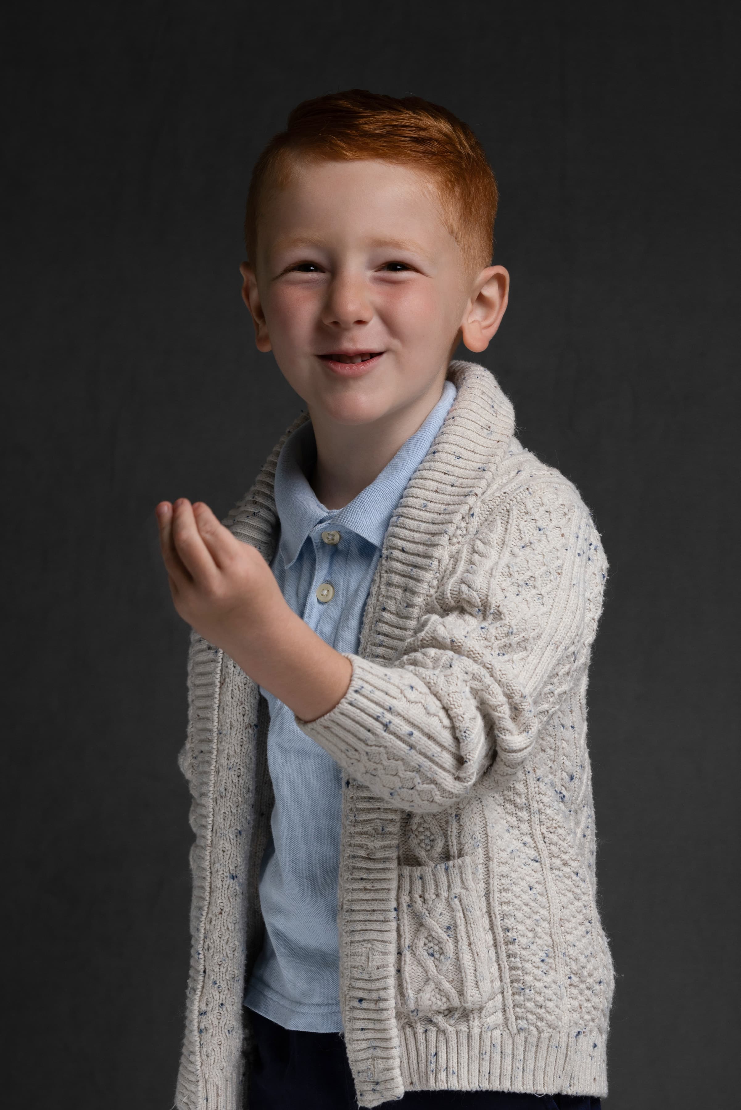 Studio portrait