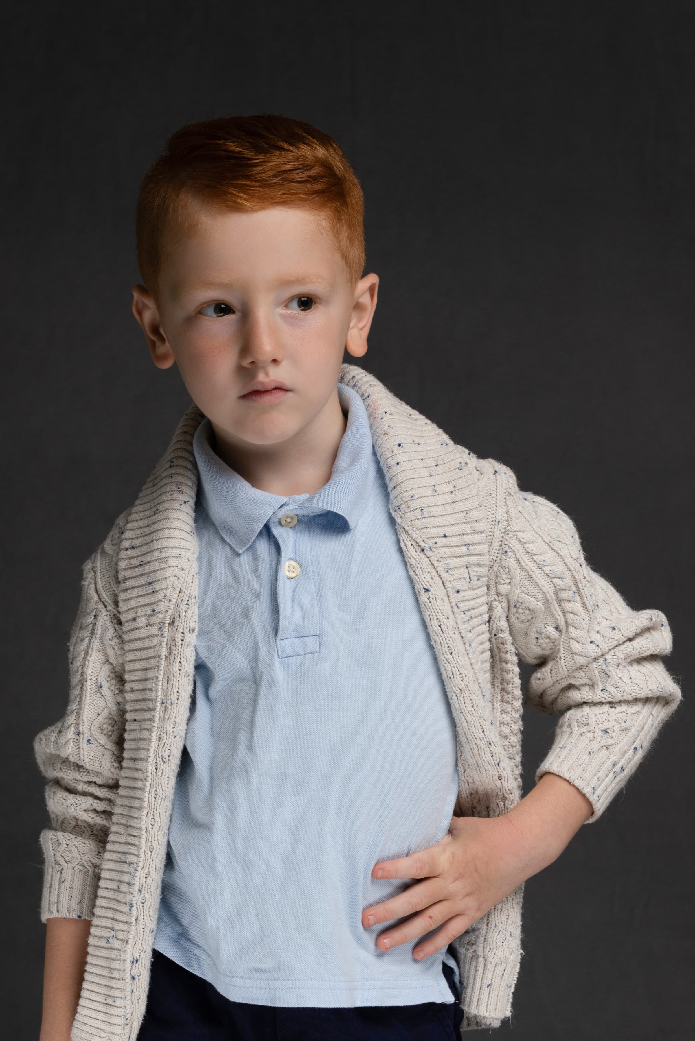 Studio portrait