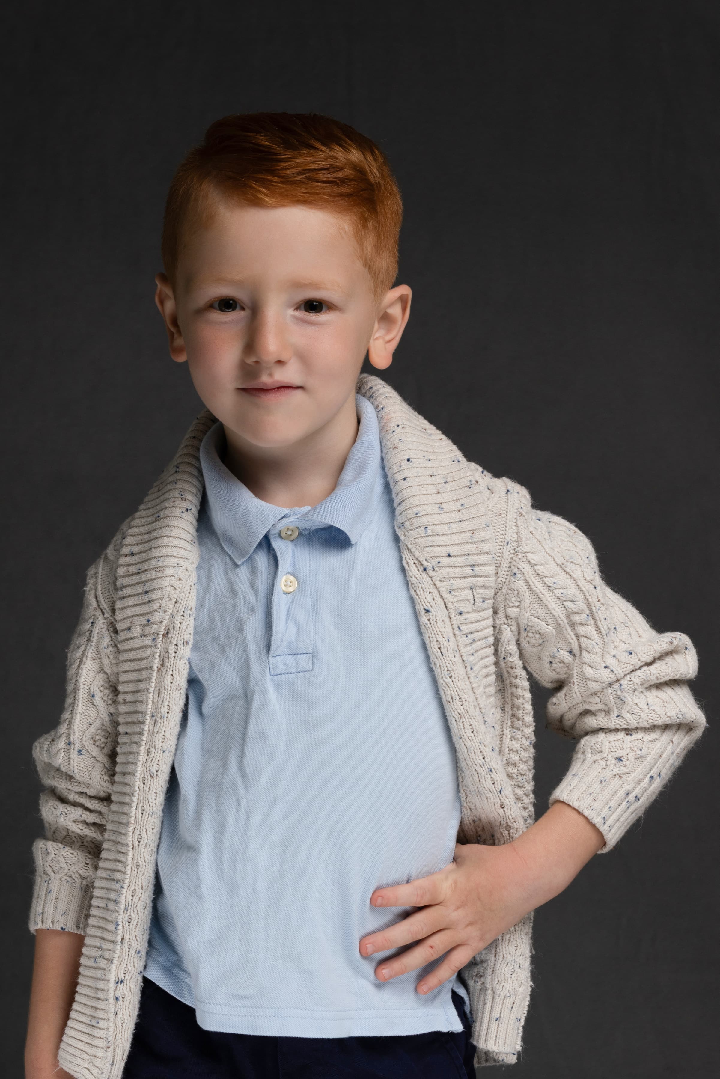 Studio portrait