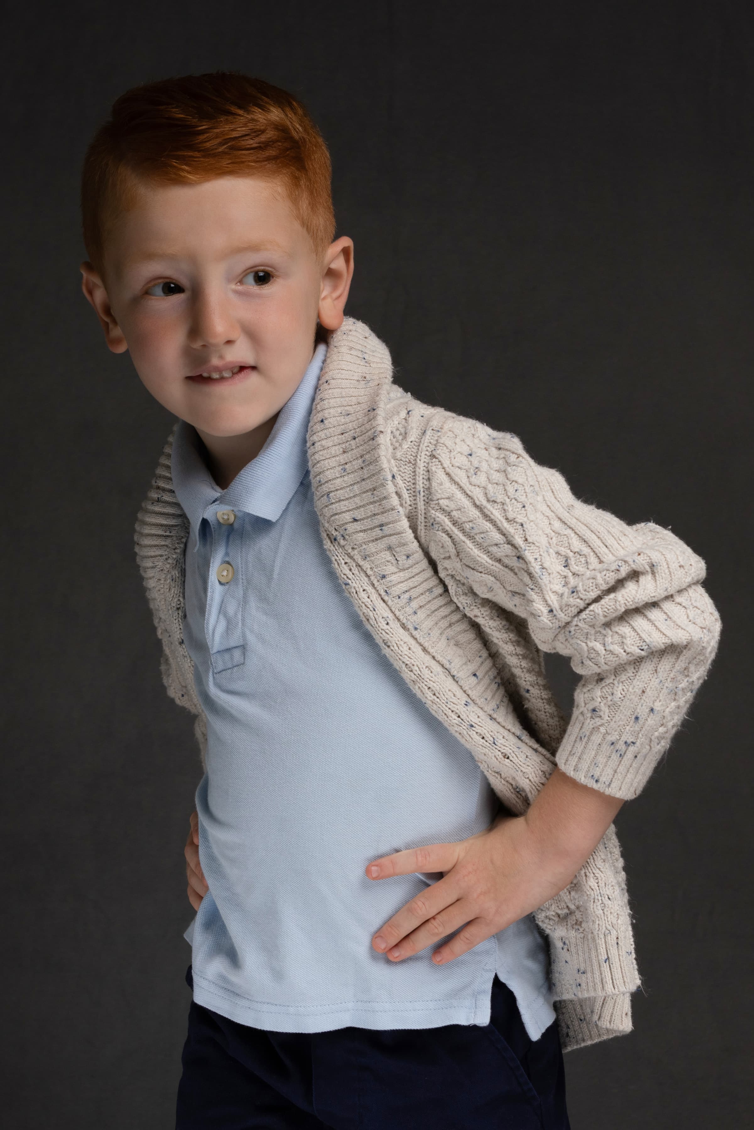 Studio portrait