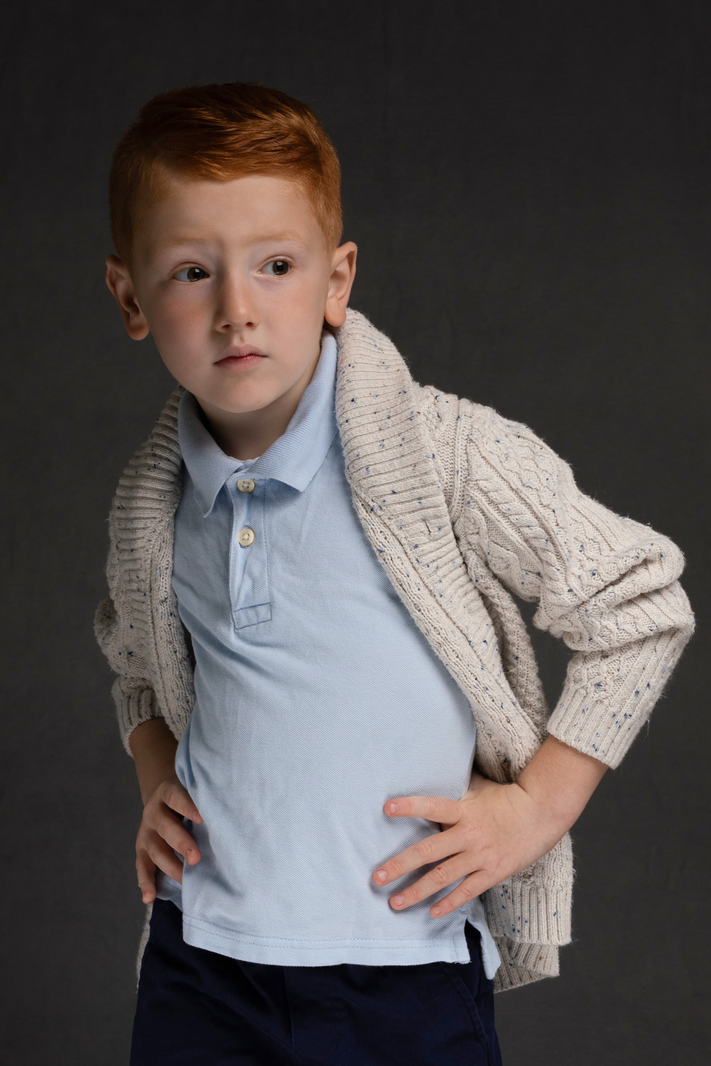 Studio portrait