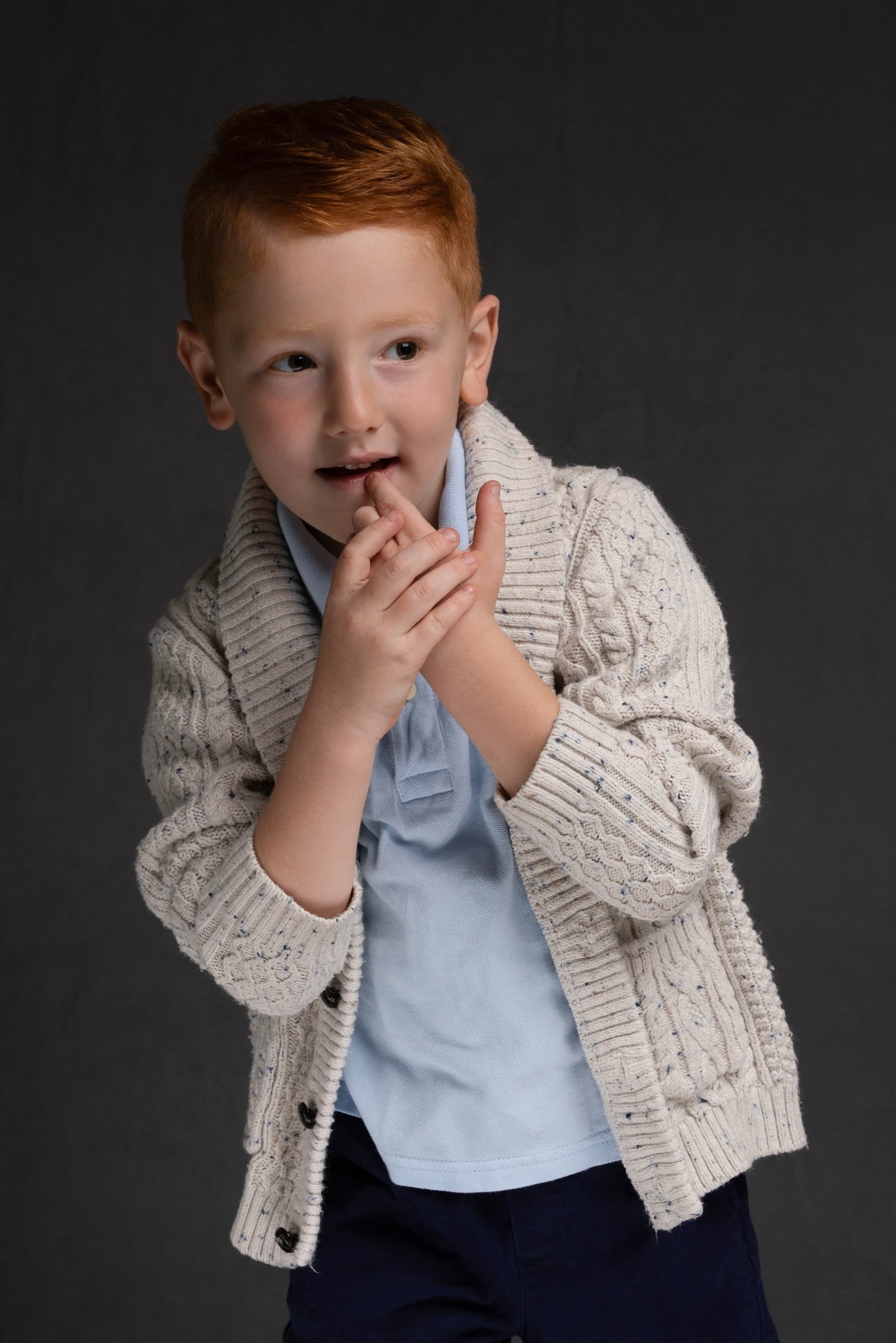 Studio portrait