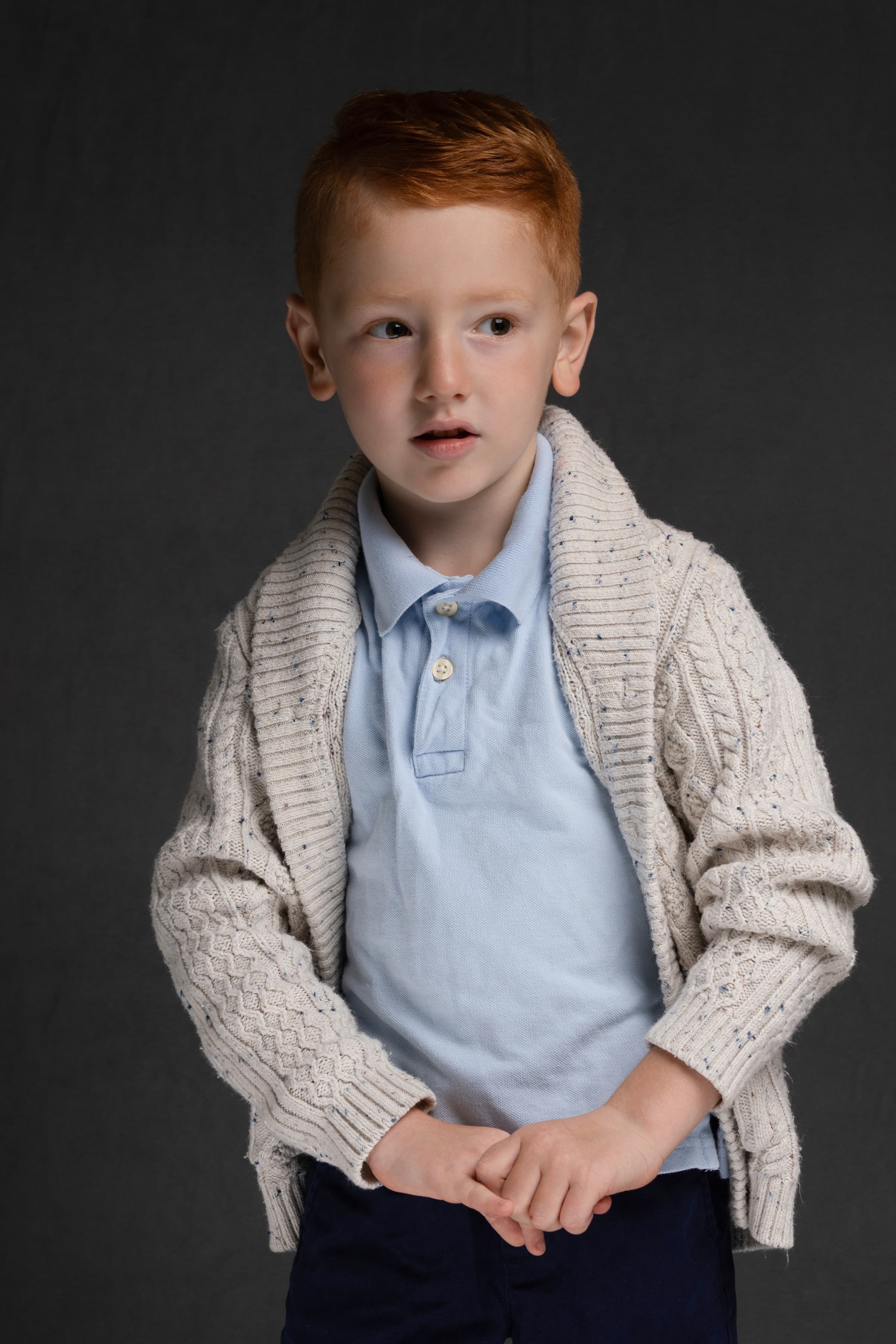 Studio portrait