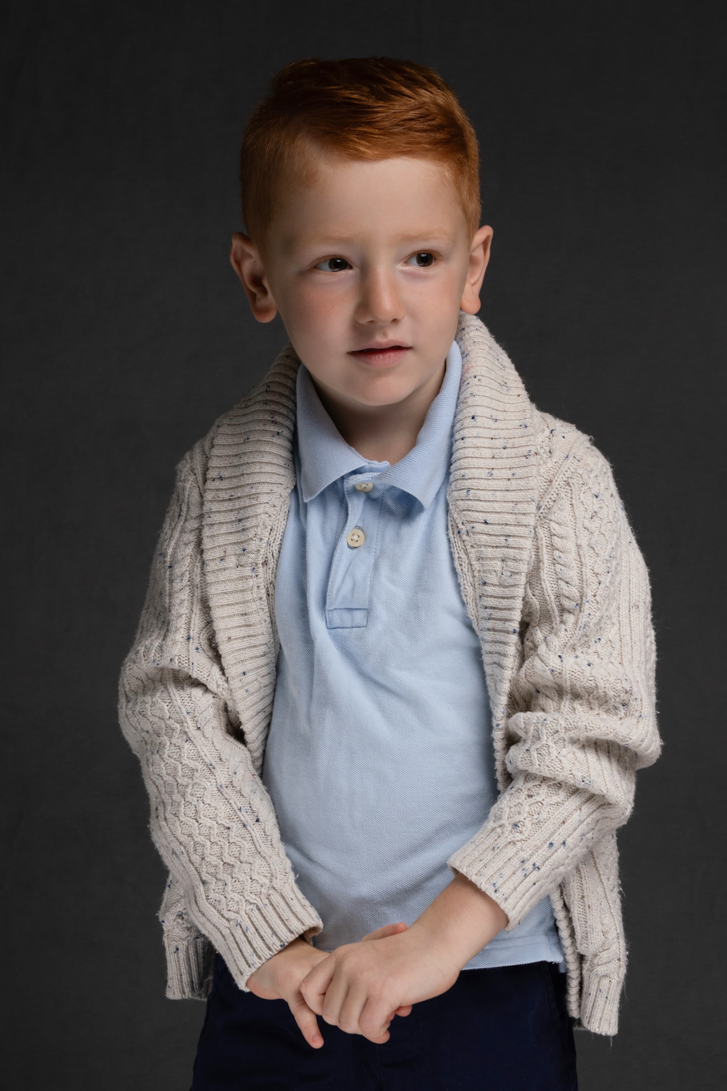 Studio portrait