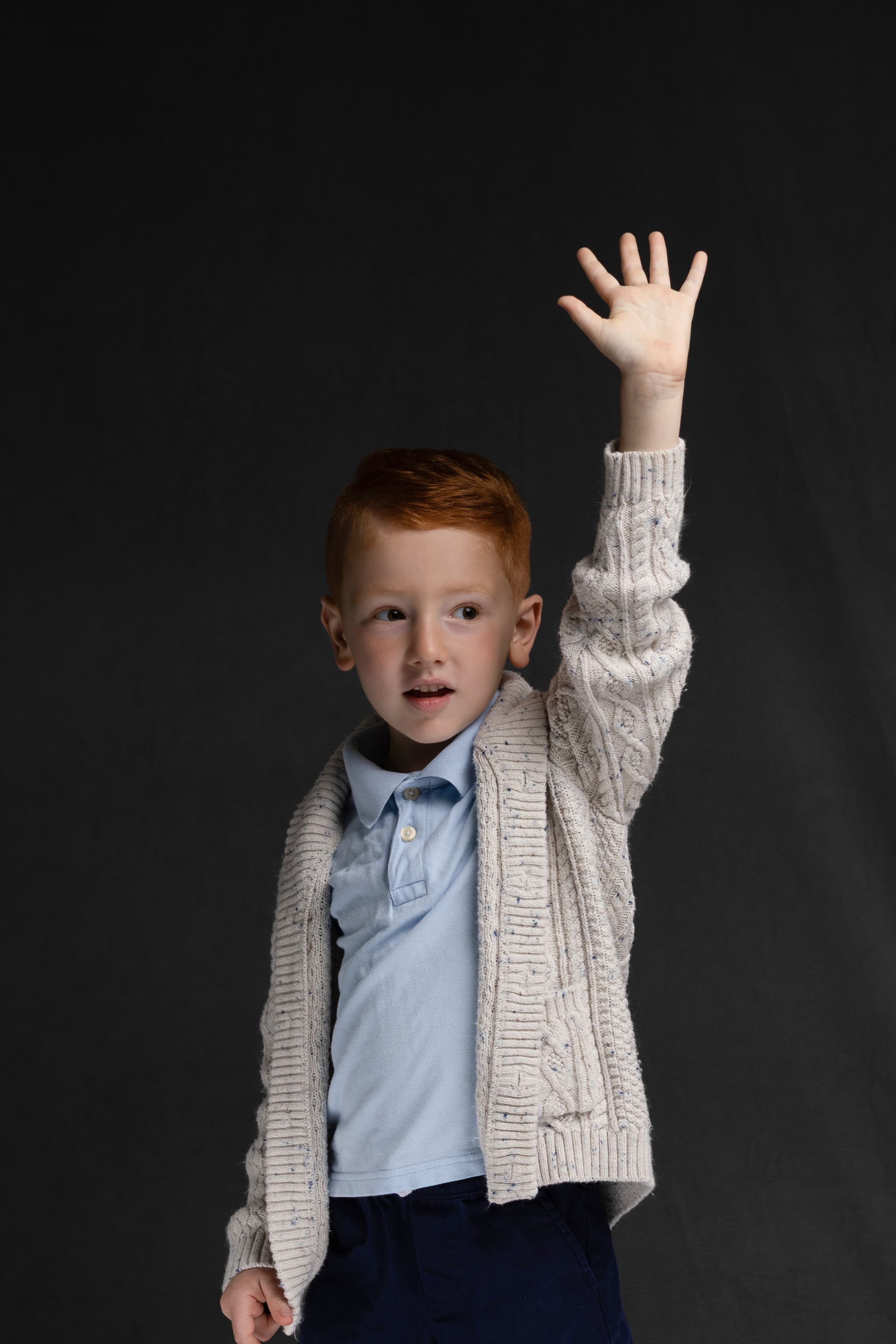 Studio portrait