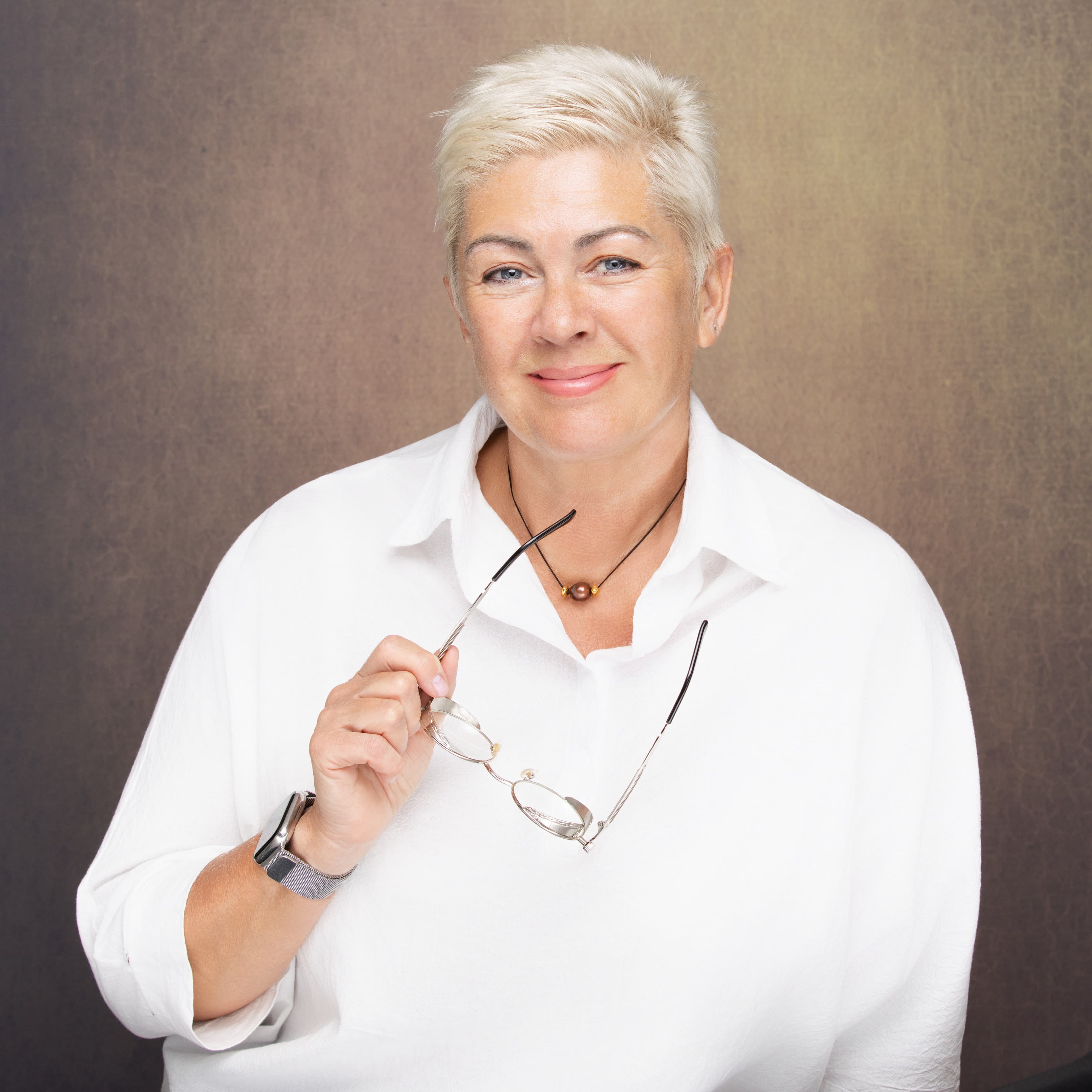 Studio headshot